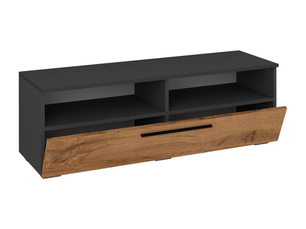 Doucezen Wooden TV Stand Lowboard Console Table Doucezen Arila XL Anthracite / Honey Oak