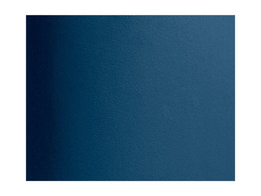 Homzora Smooth Velvet Headboard with Buttons 135x50 cm Fits 120/135/140 cm Beds - Blue