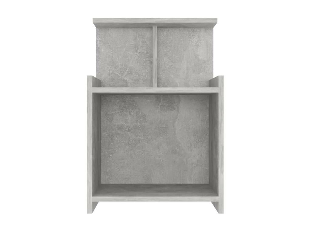 Bedside tables, 2 pcs, Concrete Grey, 40x35x60