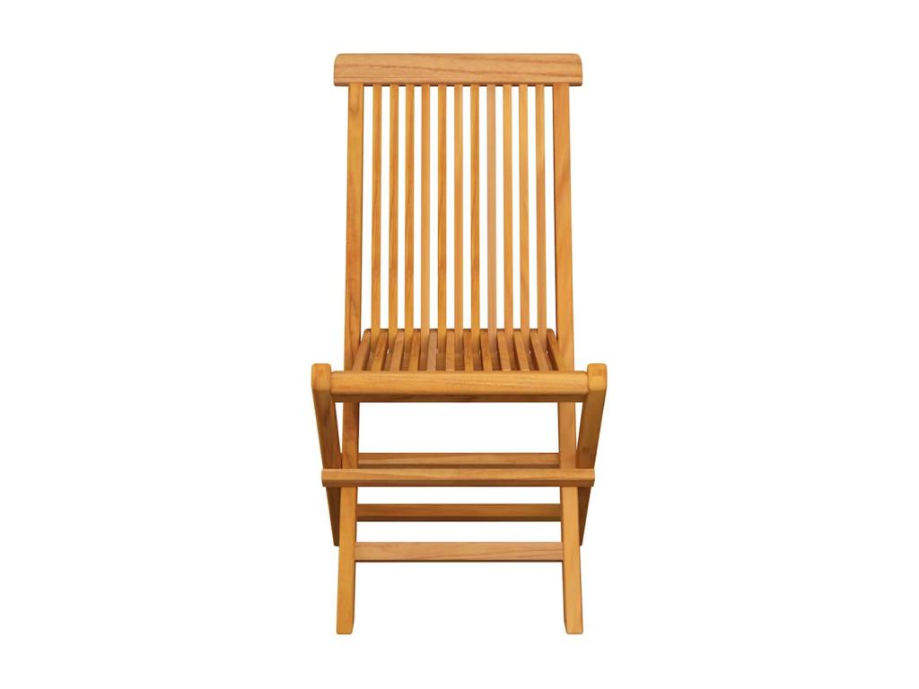 Garden chairs and cushions, grey, set of 6, solid teak wood