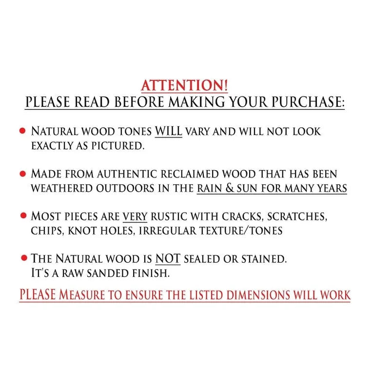 60 Natural A-Frame Console Table