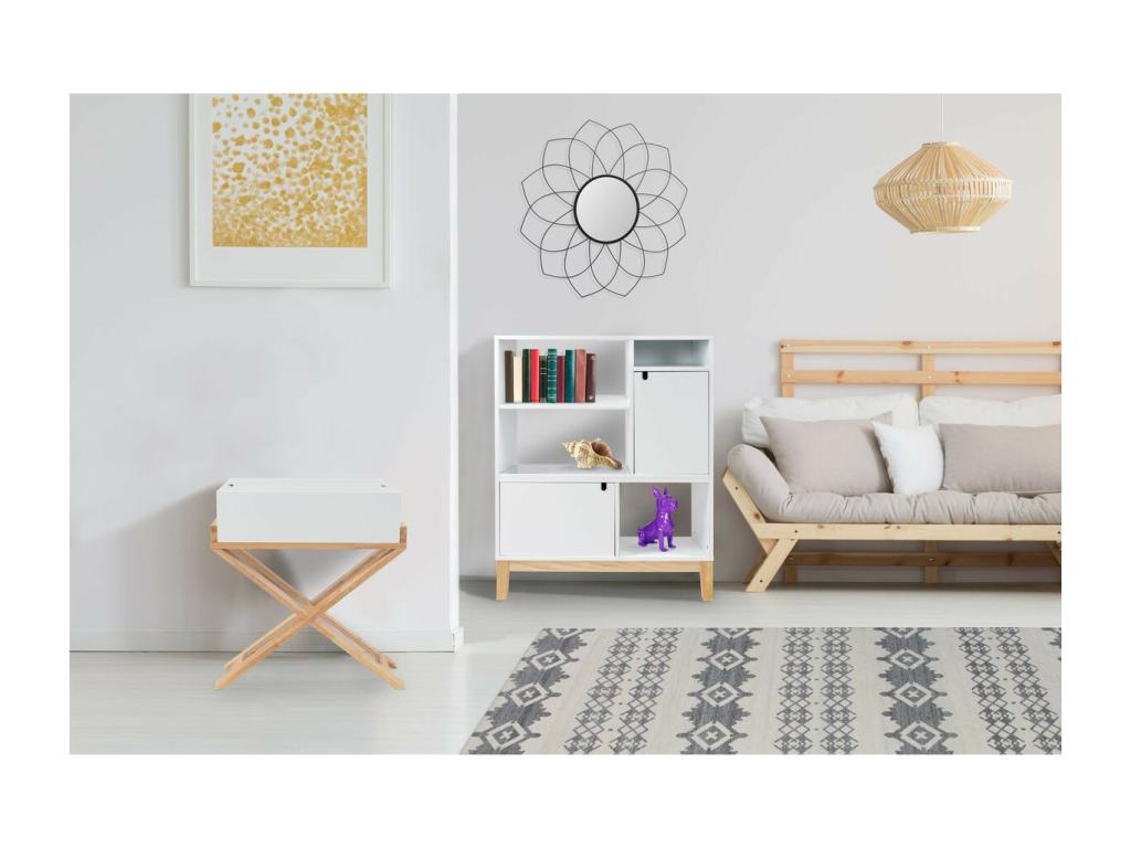 Doucezen Design Side Table 58cm White