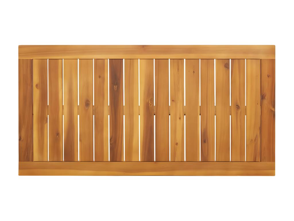 Doucezen Premium - Garden dining table 110x56x75 cm solid wood by Doucezen