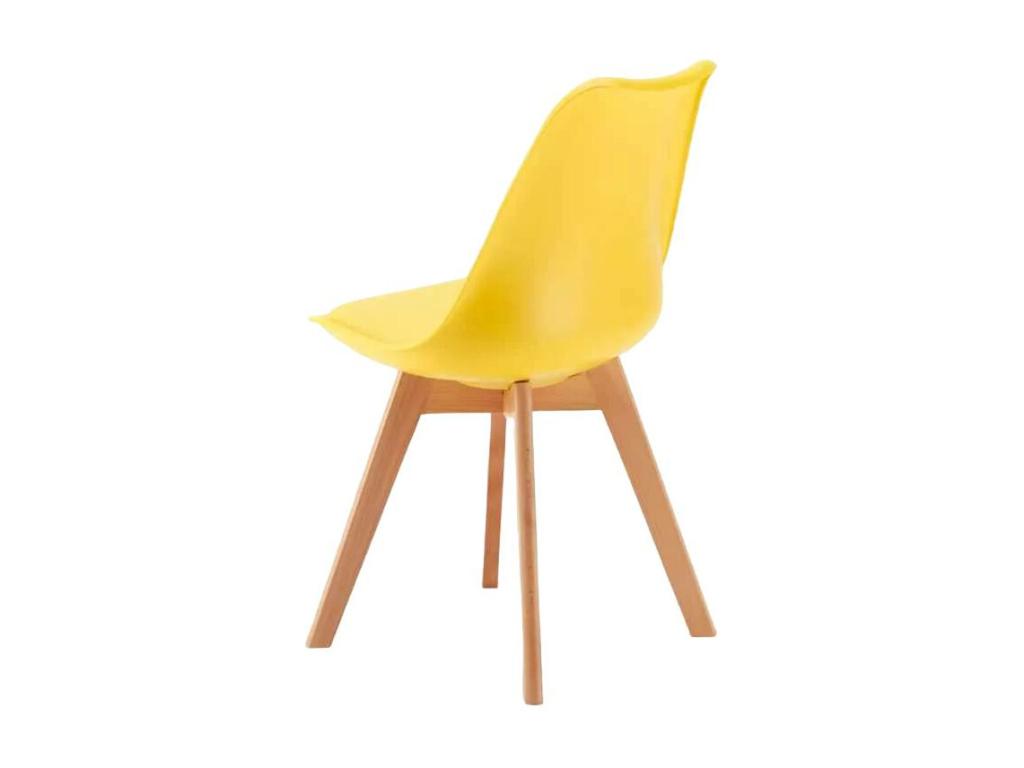 Homzora Scandinavian-style lounge chair for bars and restaurants with cushion