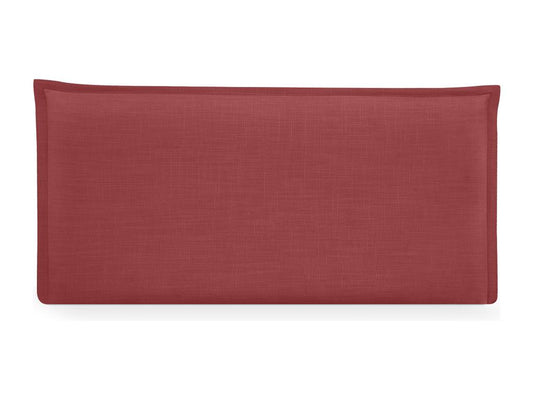 Homzora Smooth Natural Linen Headboard with Padding 105x50cm Beds 105 - Red