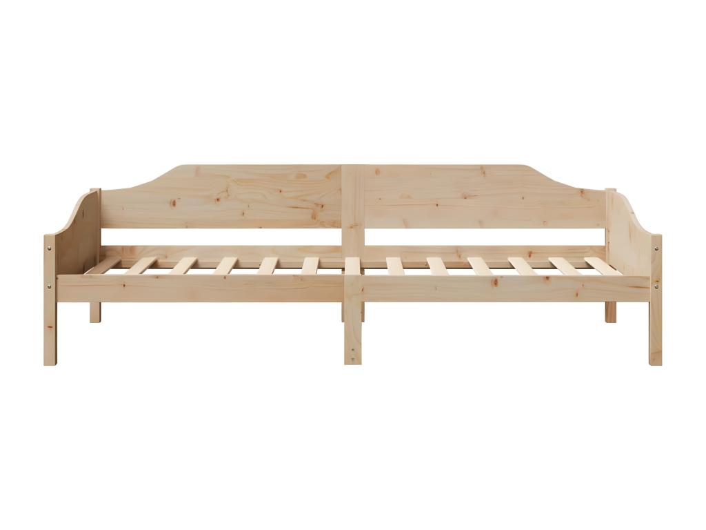 Bed frame 80x200 cm Solid pine wood