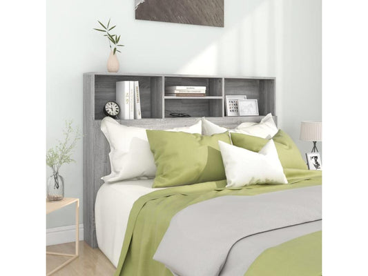 Doucezen grey headboard wardrobe 140x19x103.5 cm