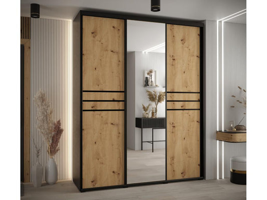 Homzora 11 Sliding Door Wardrobe 235.2/190/45 3 Doors
