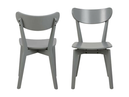 Set of 2 Scandinavian lacquered wood chairs - Homzora