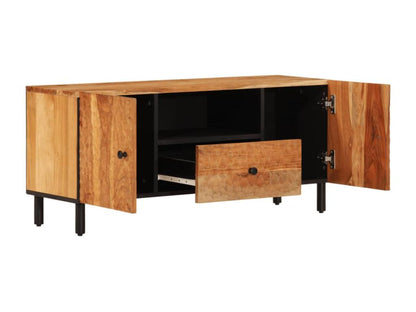 TV stand 105x33x46 cm Solid Homzora wood