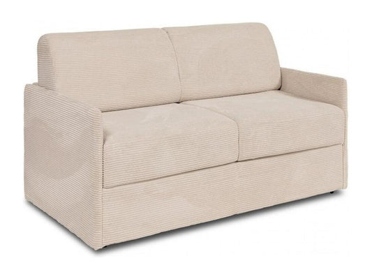 COLOSSE Express Sofa Bed 120 cm with 22 cm Memory Foam Mattress in Beige Corduroy