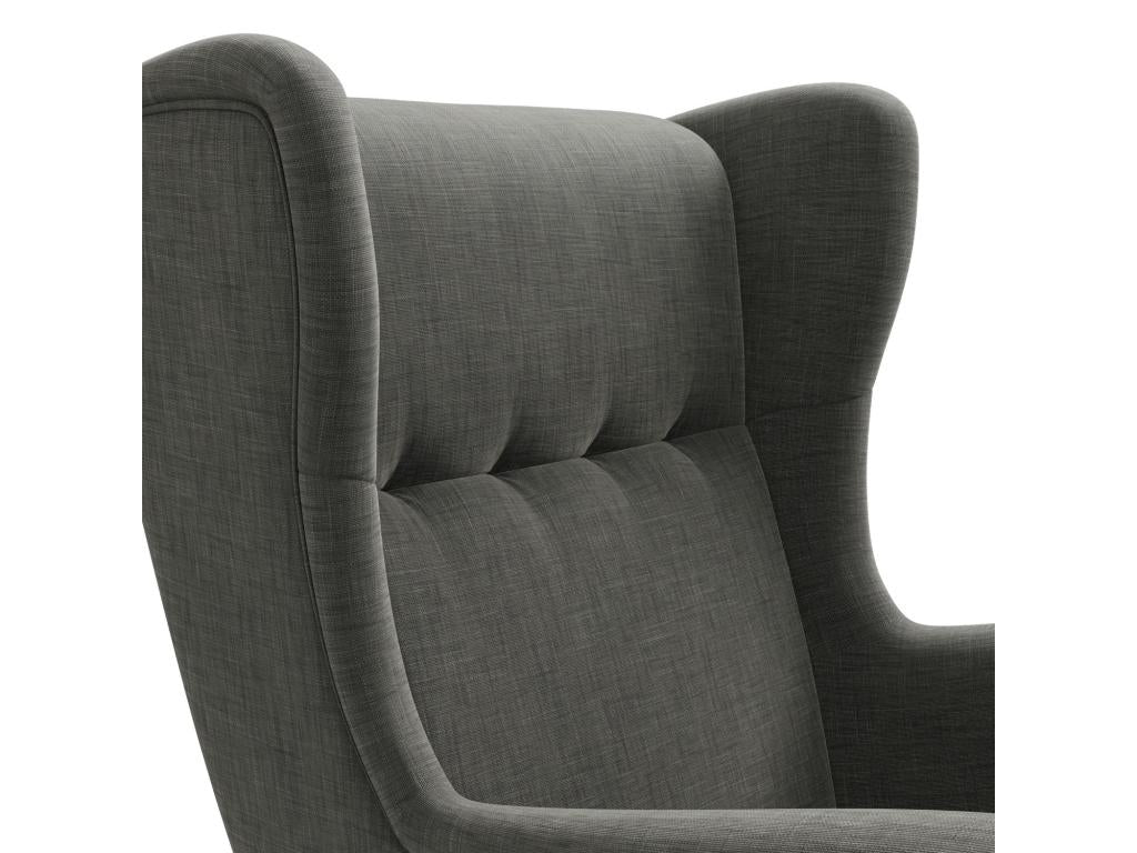 Black chaise lounge for the living room