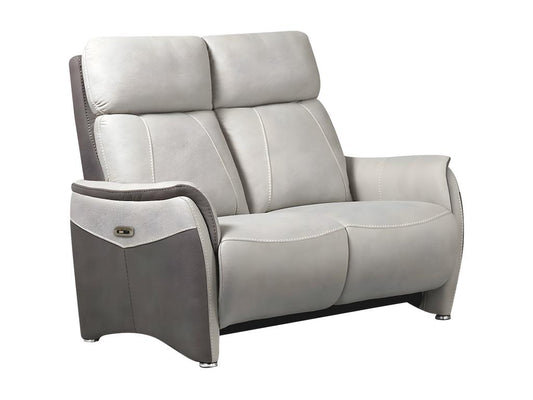 Homzora 2-seater electric sofa, Homzora/Taupe Brown - Homzora