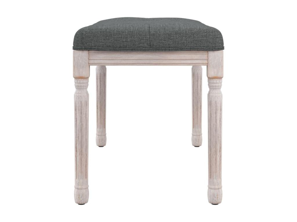 Dark Grey Bench 80x40x49 Fabric