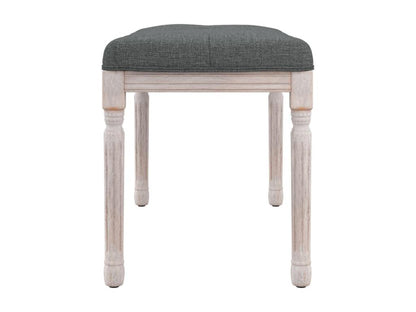 Dark Grey Bench 80x40x49 Fabric