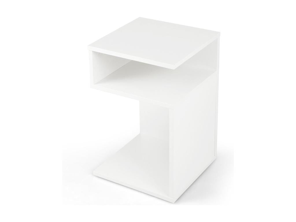 White end table 33x33x50 cm 20 0006826