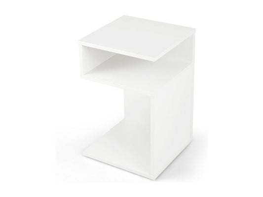 White end table 33x33x50 cm 20 0006826