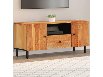 TV stand 105x33x46 cm Solid Homzora wood