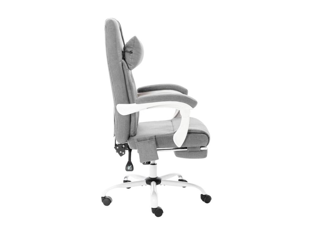 Homzora Premium - Grey Fabric Massage Office Chair