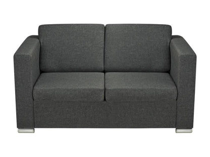 2-seater sofa, dark grey fabric
