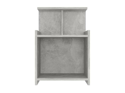 Bedside tables, 2 pcs, Concrete Grey, 40x35x60