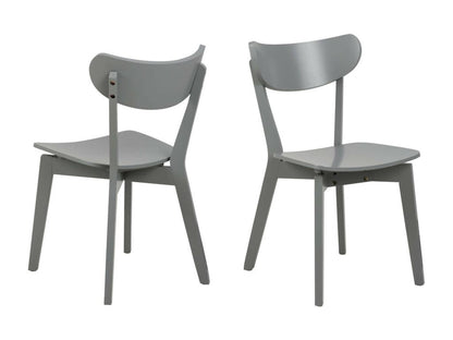 Set of 2 Scandinavian lacquered wood chairs - Homzora