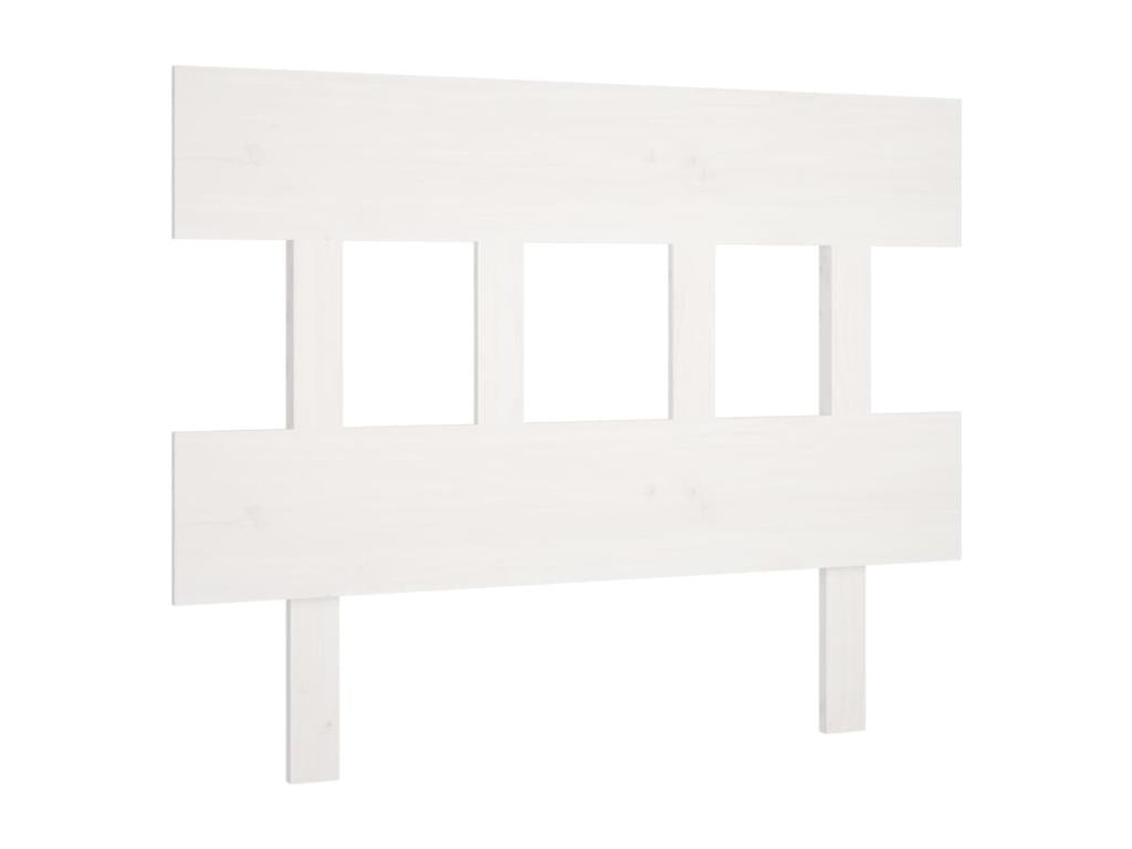 White headboard 78.5x3x81 cm Solid pine wood