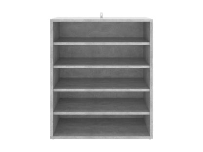 Shoe cabinet, concrete grey, 60x35x70