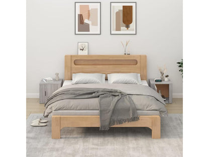 Doucezen bedside tables, 2 pieces, grey, 50x39x47 cm