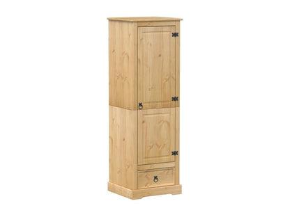 Homzora wardrobe 55x50x170 solid pine wood