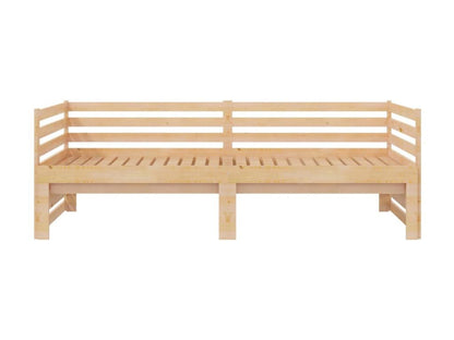 Sliding bed, solid pine wood, 2 x 90x200 cm