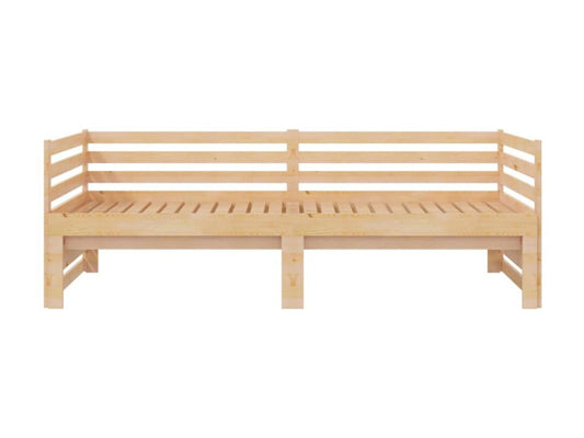 Sliding bed, solid pine wood, 2 x 90x200 cm