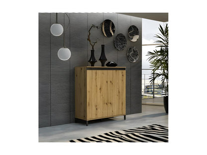 Genius Multi-Purpose Cabinet Oak 100x110x40 cm Homzora