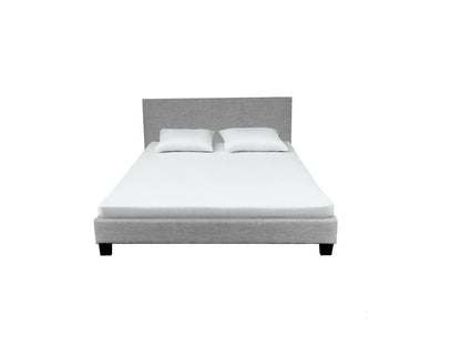 Doucezen bed 160x200 with 1 slatted base / Light grey