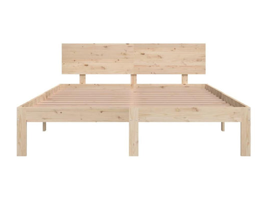 Bed frame Solid pine wood 140x190 cm