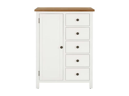 Wardrobe 76x52x105 cm Solid oak wood