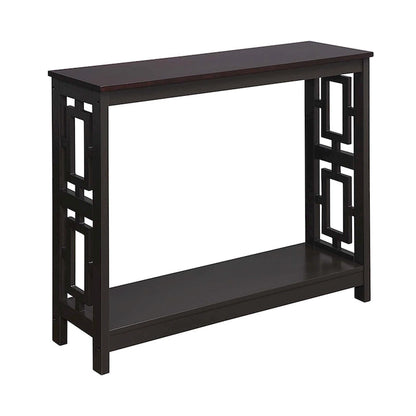 Convenience Concepts Town Square Console Table with Shelf