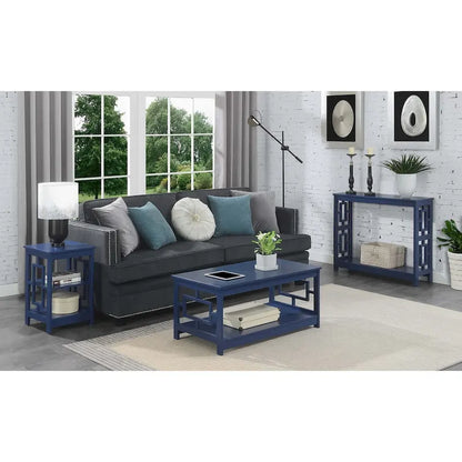 Convenience Concepts Town Square Console Table with Shelf