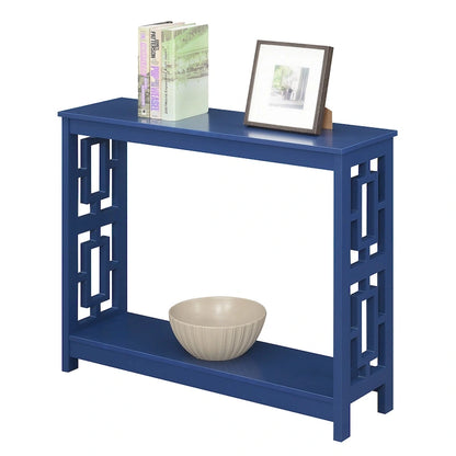 Convenience Concepts Town Square Console Table with Shelf