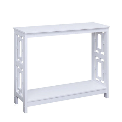 Convenience Concepts Town Square Console Table with Shelf