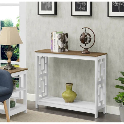 Convenience Concepts Town Square Console Table with Shelf