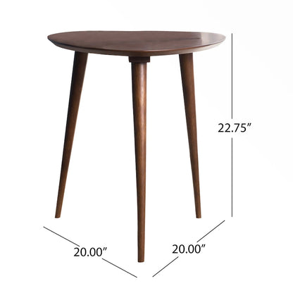 Naja Mid-Century Wood End Table by Christopher Knight Home - 20 L x 20 W x 22.75H