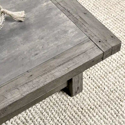 Classic Home Stonebridge Square Coffee Table - 50Wx50Dx18H