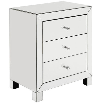 Esmond Mirrored 3-drawer Accent Table by iNSPIRE Q Bold