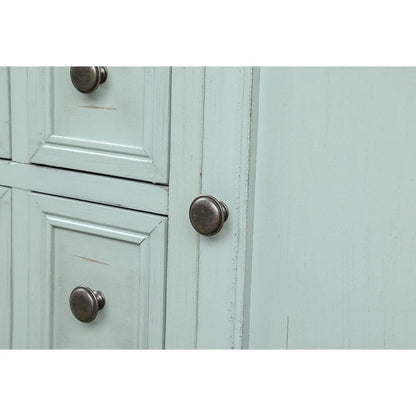 Retro Style Buffet Sideboard Wood Console Table with Bottom Shelf, Easy Assemble, for Living Room, Kitchen, Entryway
