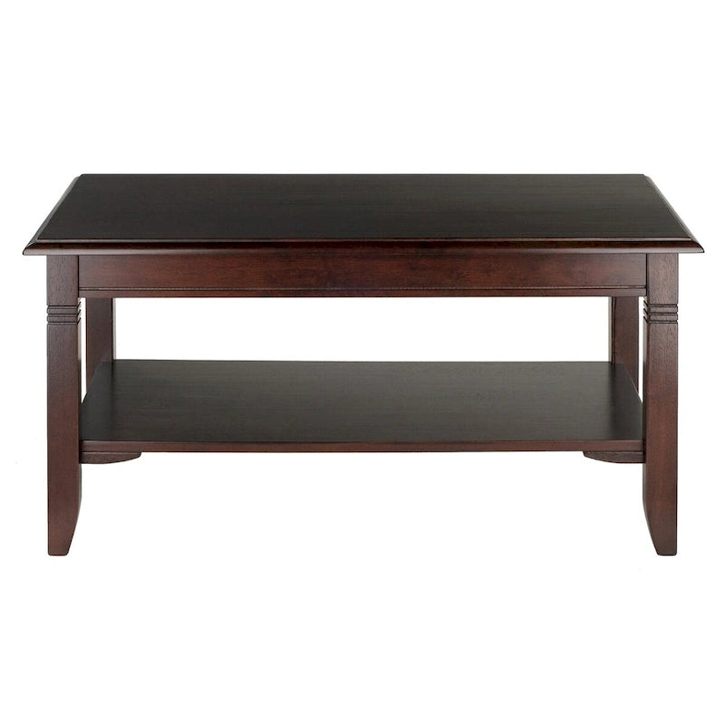 Nolan Coffee Table, Cappuccino - 37W x 21D x 18H