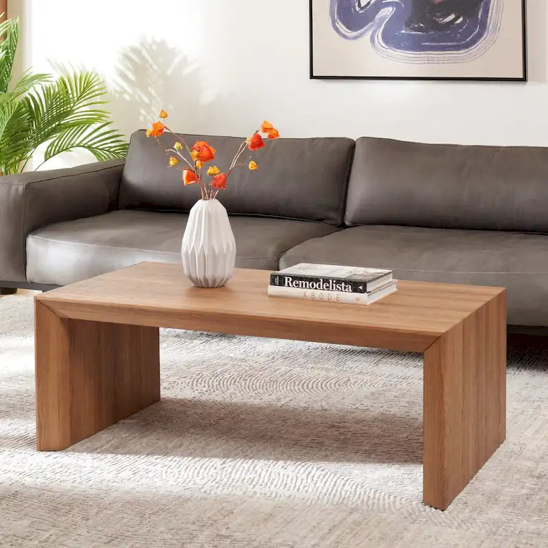 SAFAVIEH Valerie Coffee Table - 43 W x 24 D x 17 H - 43Wx24Dx17H