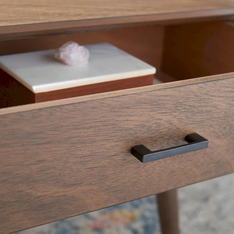 SAFAVIEH Sister Mid-Century 2-Drawer Coffee Table - 37.8 W x 19 L x 17.8 H - 38Wx19Dx18H