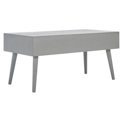 SAFAVIEH Sister Mid-Century 2-Drawer Coffee Table - 37.8 W x 19 L x 17.8 H - 38Wx19Dx18H