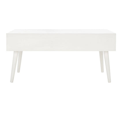 SAFAVIEH Sister Mid-Century 2-Drawer Coffee Table - 37.8 W x 19 L x 17.8 H - 38Wx19Dx18H